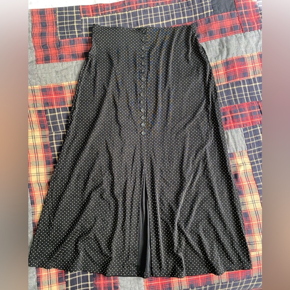 Polka dot vintage midi skirt - Picture 1 of 3